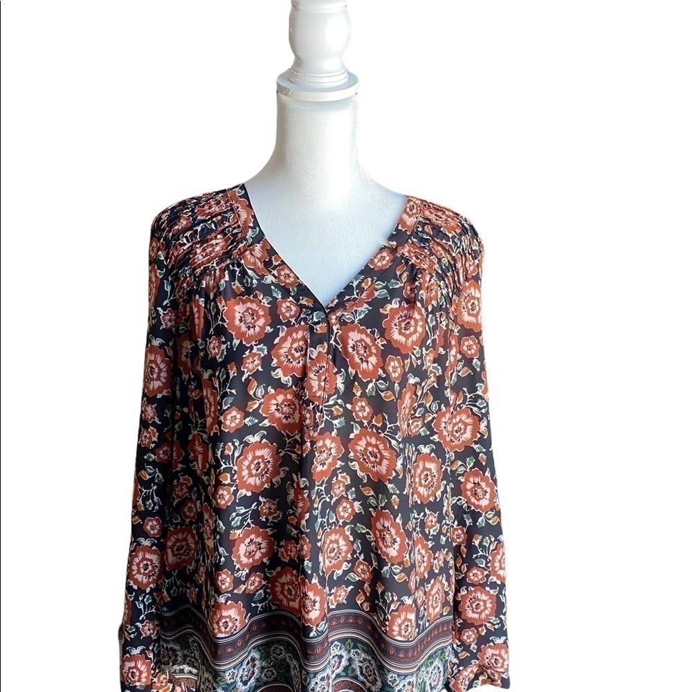 BLACK Rain large dress shirt